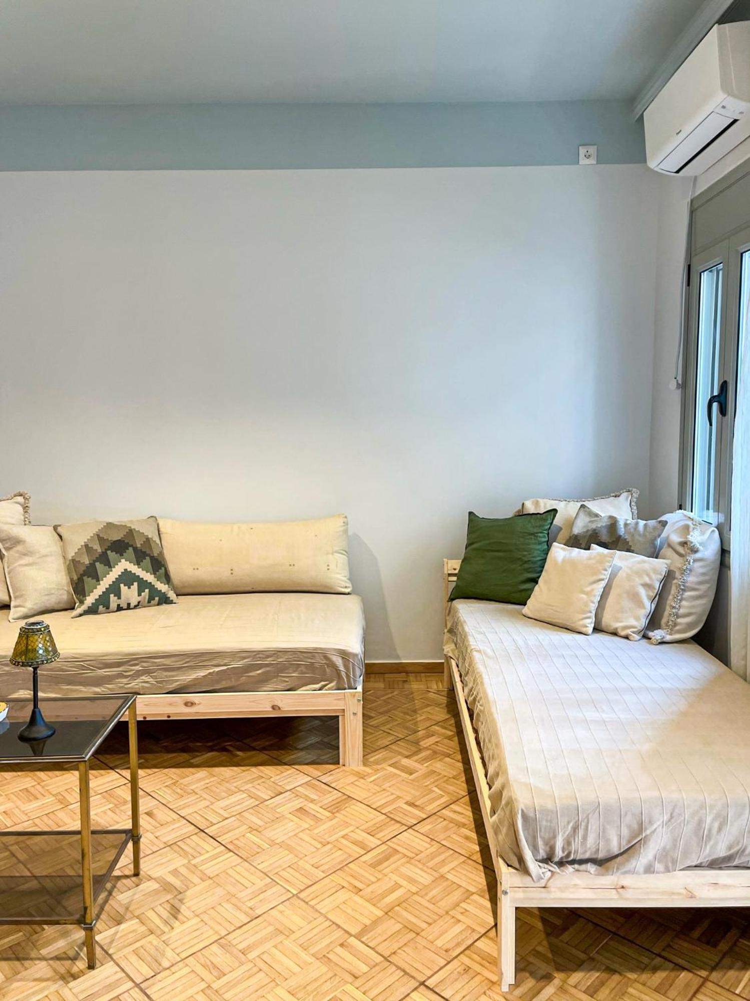 Apartment Near Metro + Port Le Pirée Extérieur photo
